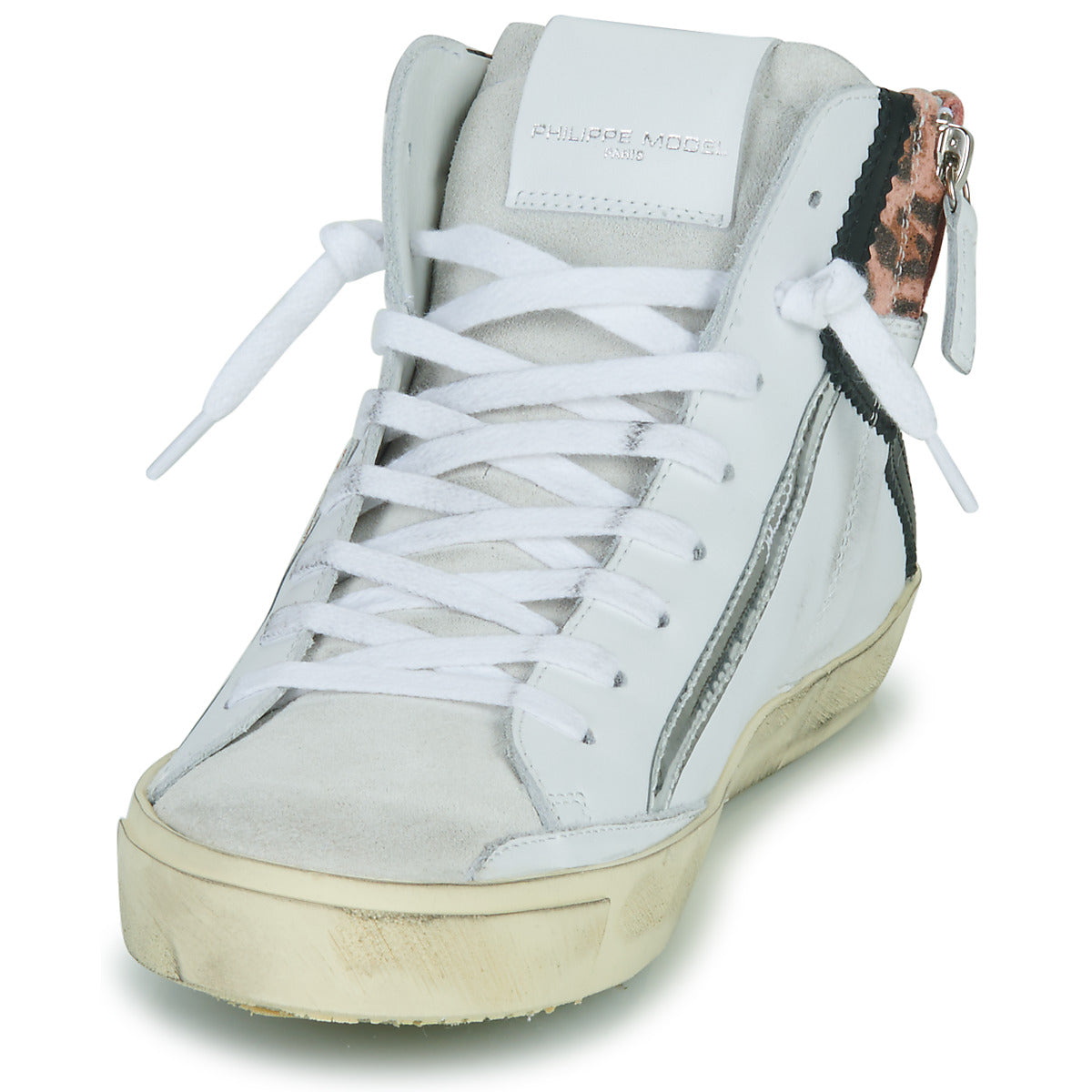 Sneakers alte donne Philippe Model  PRSX HIGH WOMAN  Bianco 