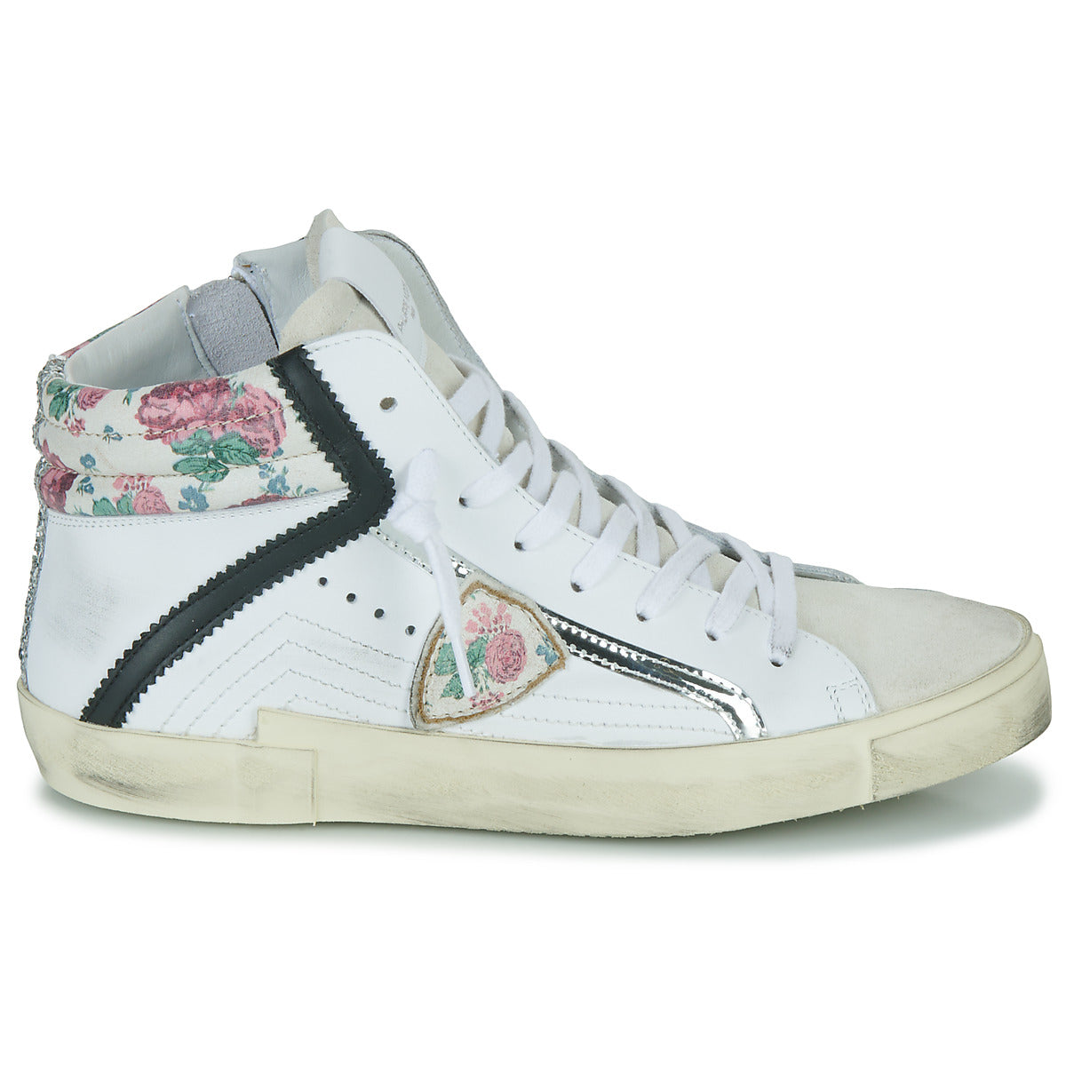 Sneakers alte donne Philippe Model  PRSX HIGH WOM  Bianco 