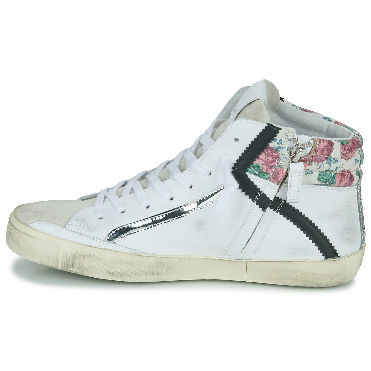 Sneakers alte donne Philippe Model  PRSX HIGH WOM  Bianco 