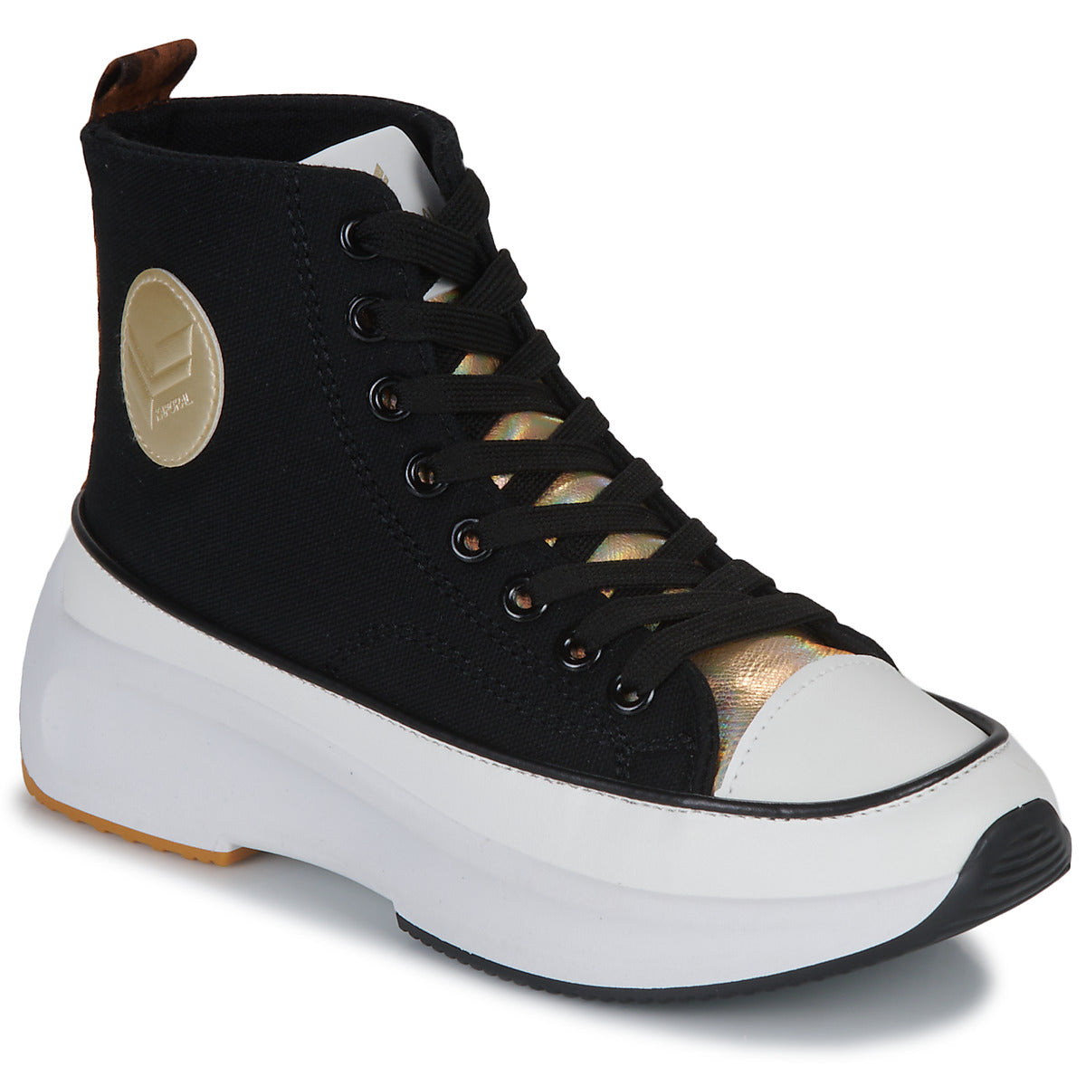 Sneakers alte donne Kaporal  CHRISTY  Nero 