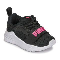 Scarpe bambini ragazza Puma  INF  WIRED RUN  Nero 