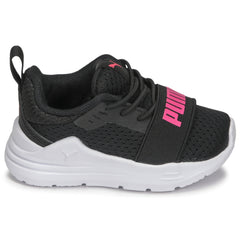 Scarpe bambini ragazza Puma  INF  WIRED RUN  Nero 