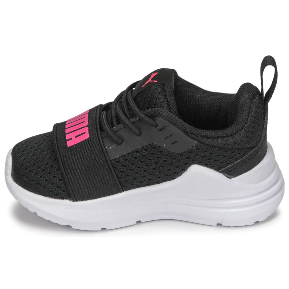 Scarpe bambini ragazza Puma  INF  WIRED RUN  Nero 