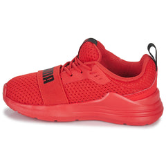 Scarpe bambini ragazzo Puma  INF WIRED RUN  Rosso 