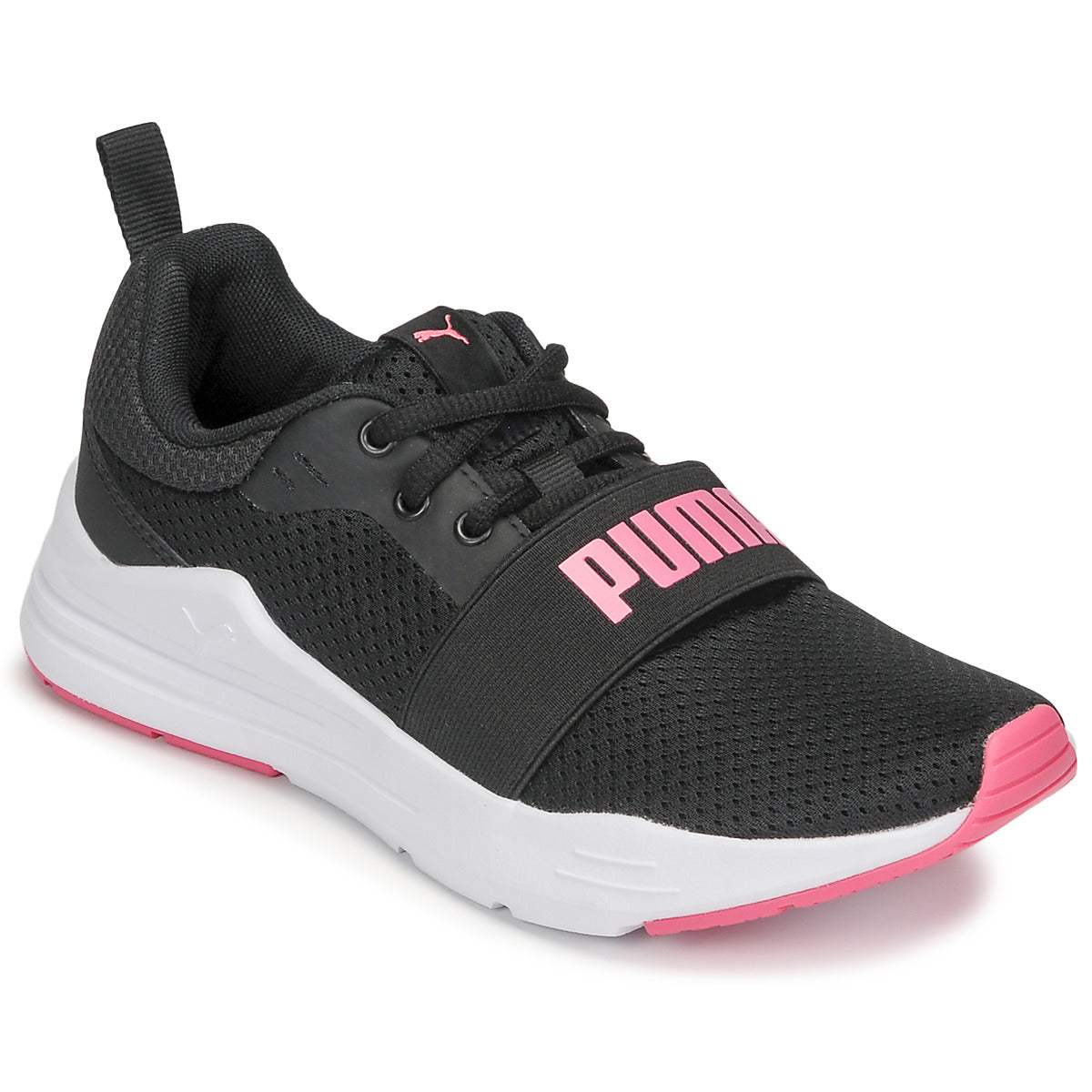 Scarpe bambini ragazza Puma  JR PUMA WIRED RUN  Nero 