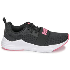 Scarpe bambini ragazza Puma  JR PUMA WIRED RUN  Nero 