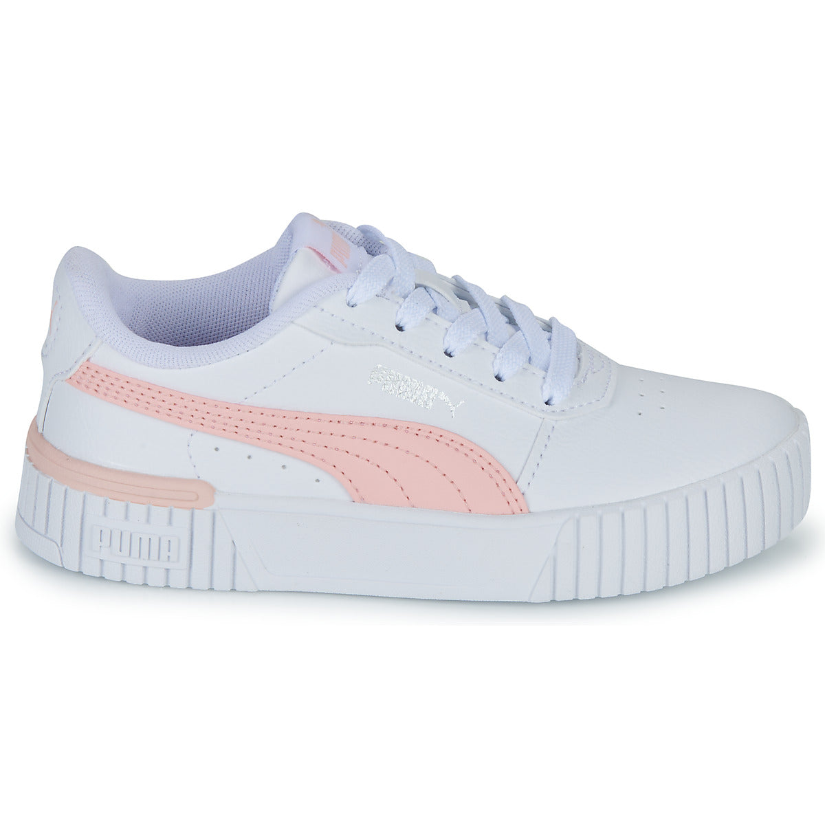 Scarpe bambini ragazza Puma  PS CARINA 20  Bianco 