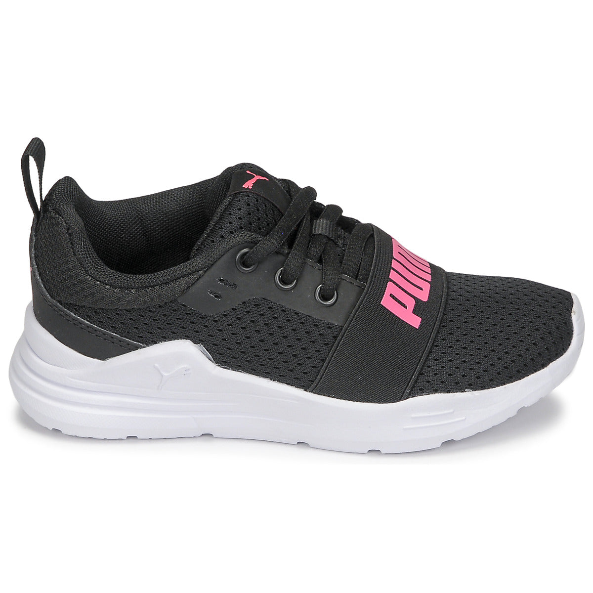 Scarpe bambini ragazza Puma  PS PUMA WIRED RUN V  Nero 