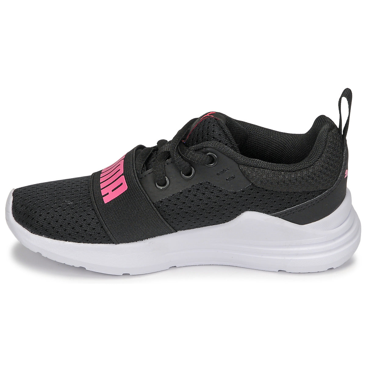 Scarpe bambini ragazza Puma  PS PUMA WIRED RUN V  Nero 