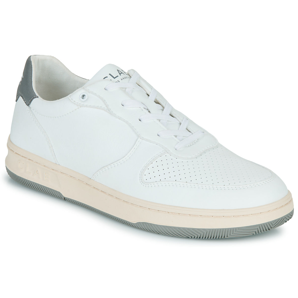 Sneakers uomini Clae  MALONE VEGAN  Bianco 