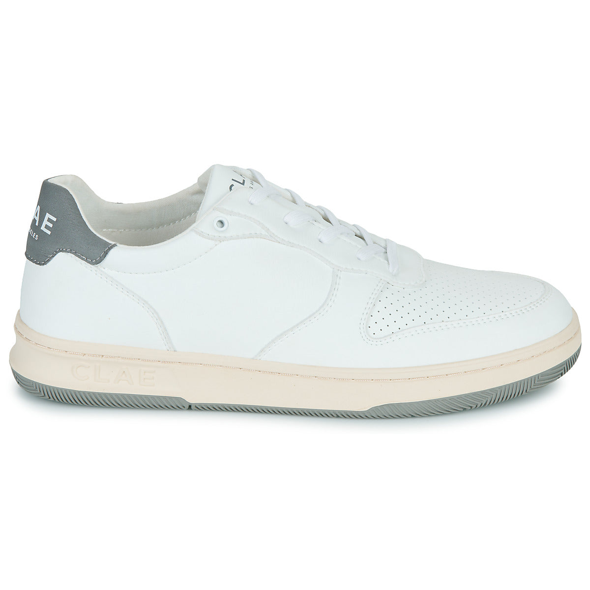 Sneakers uomini Clae  MALONE VEGAN  Bianco 