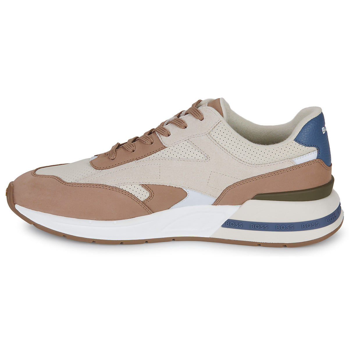 Sneakers uomini BOSS  Kurt_Runn_nupf  Multicolore 