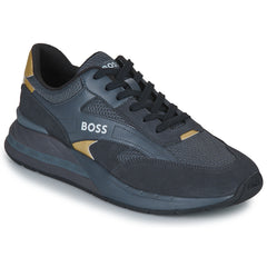 Sneakers uomini BOSS  Kurt_Runn_sdme_N  Nero 