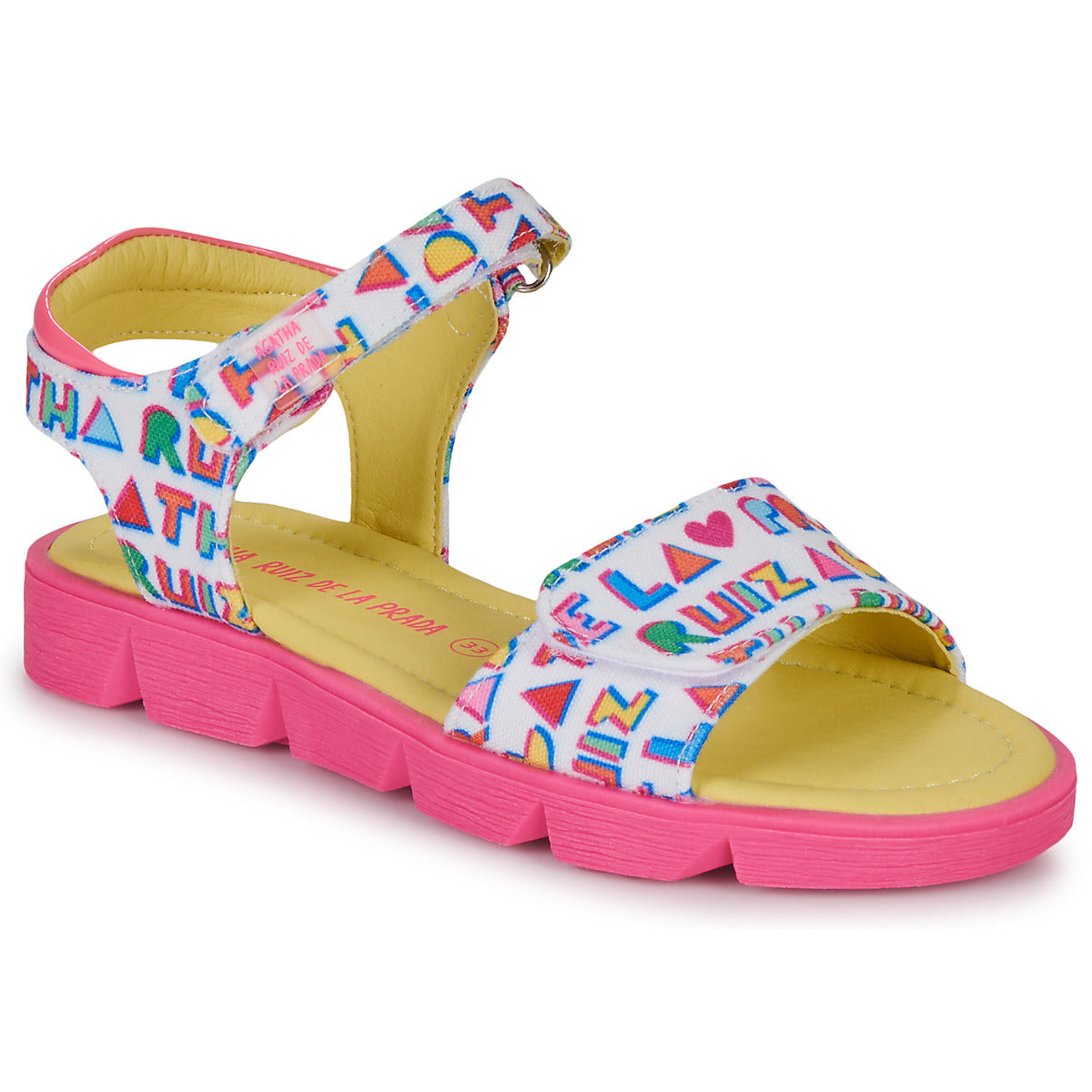 Sandali bambini ragazza Agatha Ruiz de la Prada  SMILEN  Multicolore 