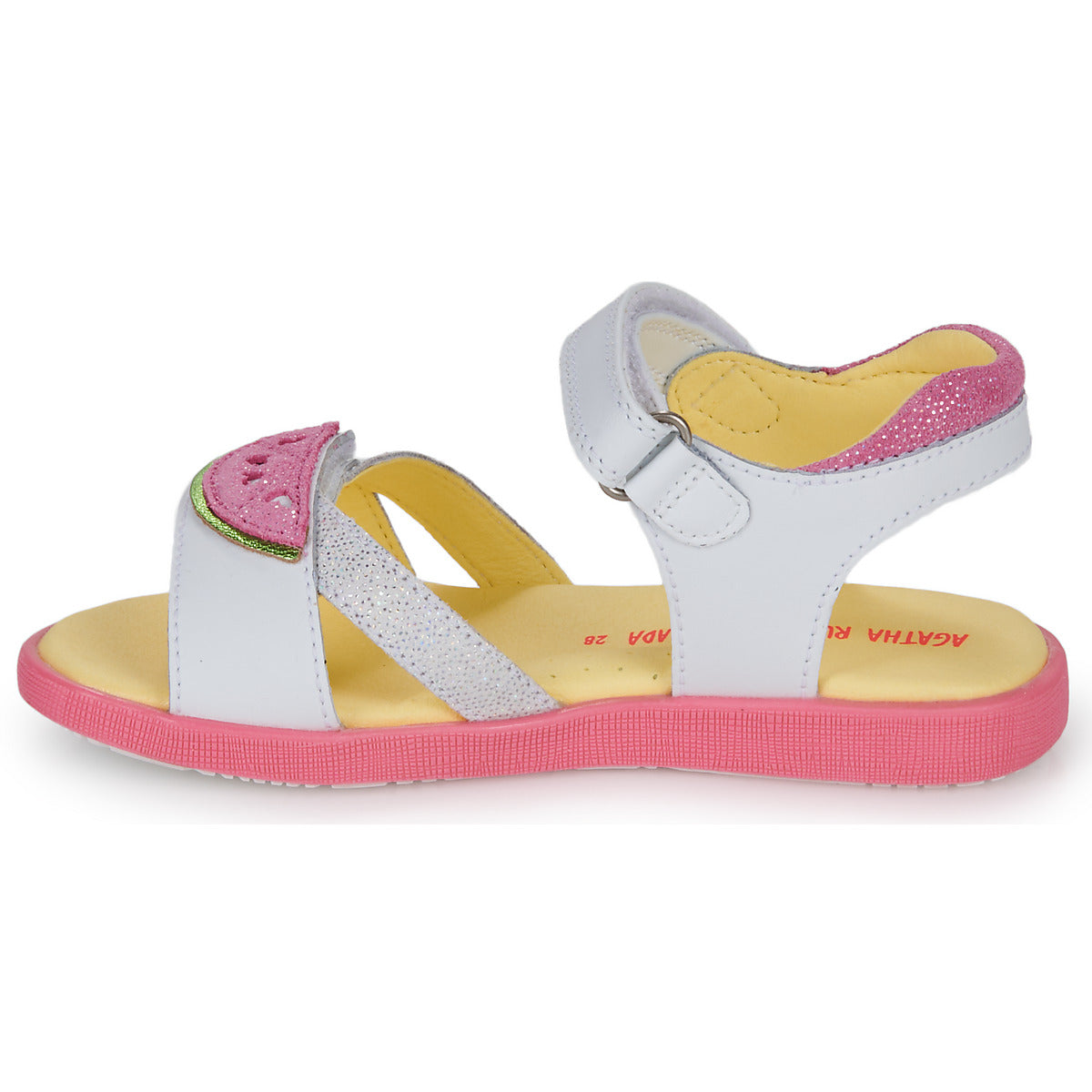 Sandali bambini ragazza Agatha Ruiz de la Prada  AITANA  Bianco 