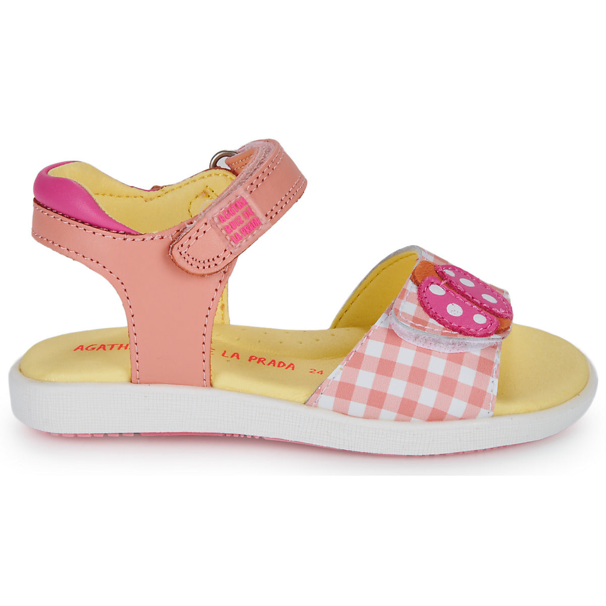 Sandali bambini ragazza Agatha Ruiz de la Prada  AITANA  Bianco 