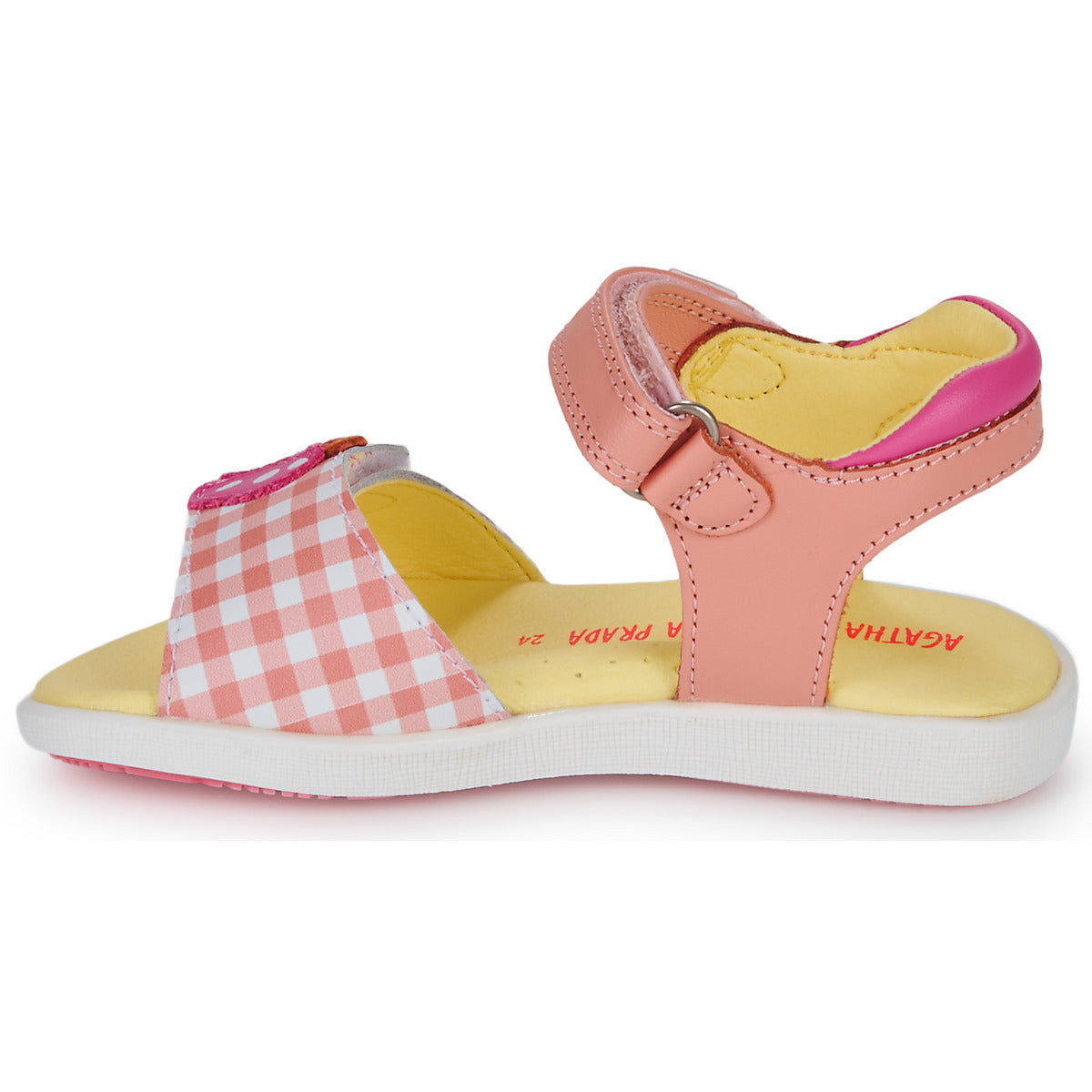 Sandali bambini ragazza Agatha Ruiz de la Prada  AITANA  Bianco 