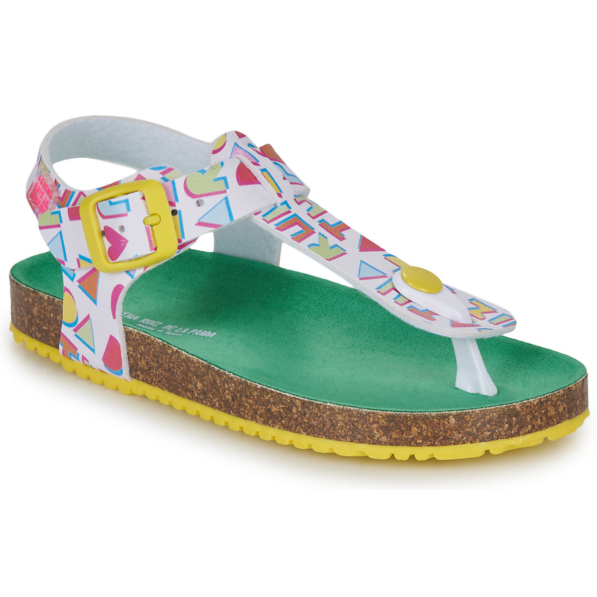 Sandali bambini ragazza Agatha Ruiz de la Prada  BIO  Bianco 