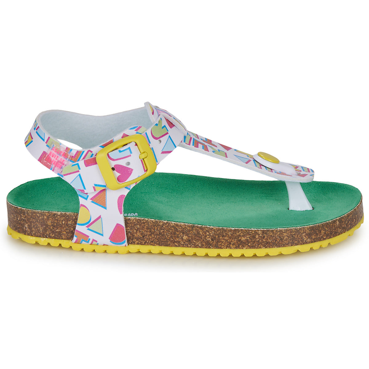 Sandali bambini ragazza Agatha Ruiz de la Prada  BIO  Bianco 