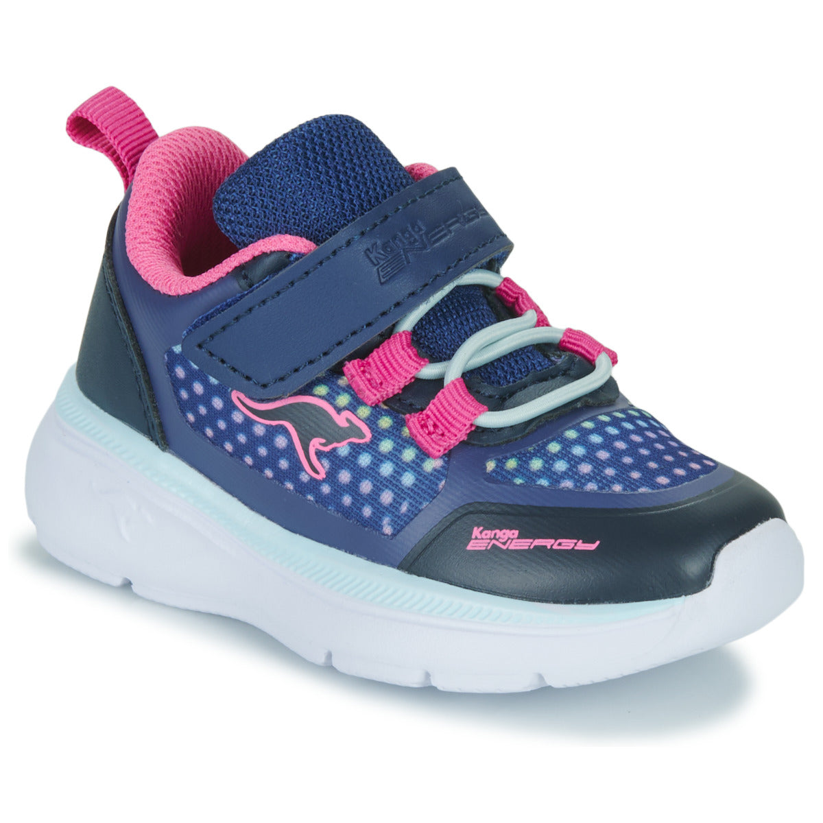 Scarpe bambini ragazza Kangaroos  K-IQ Swatch EV  Marine 