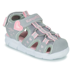 Sandali bambini ragazza Kangaroos  K-Mini  Grigio 