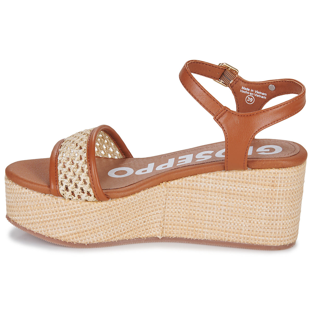 Sandali donne Gioseppo  ASQUINS  Beige 