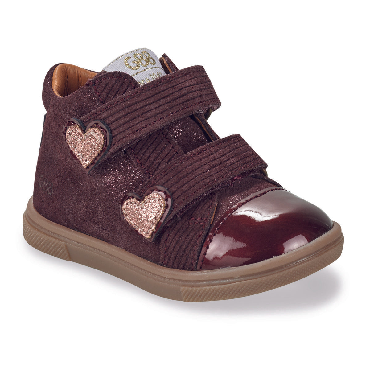 Scarpe bambini ragazza GBB  ELMIRE  Bordeaux 