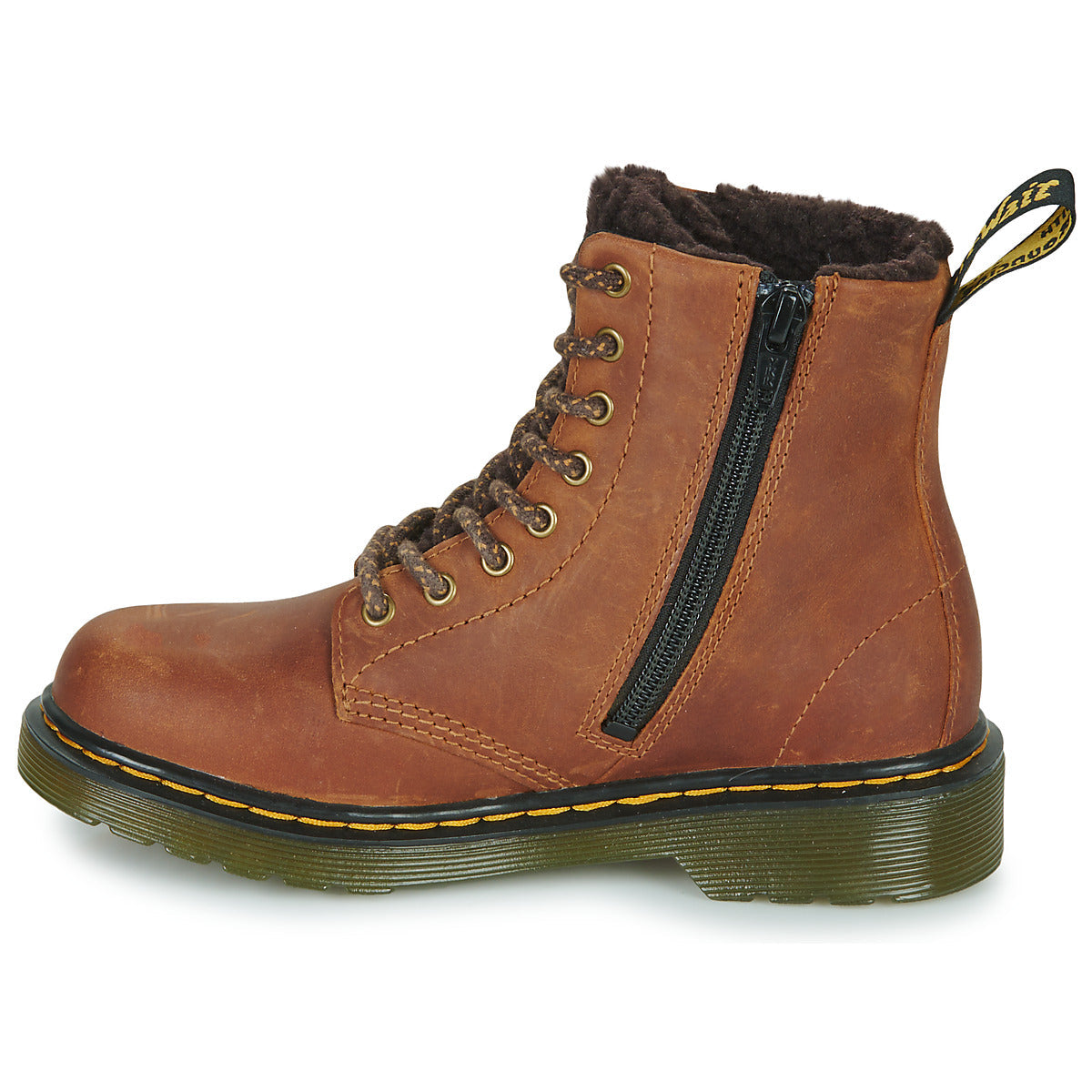 Stivaletti bambini ragazza Dr. Martens  1460 Serena J  Marrone 