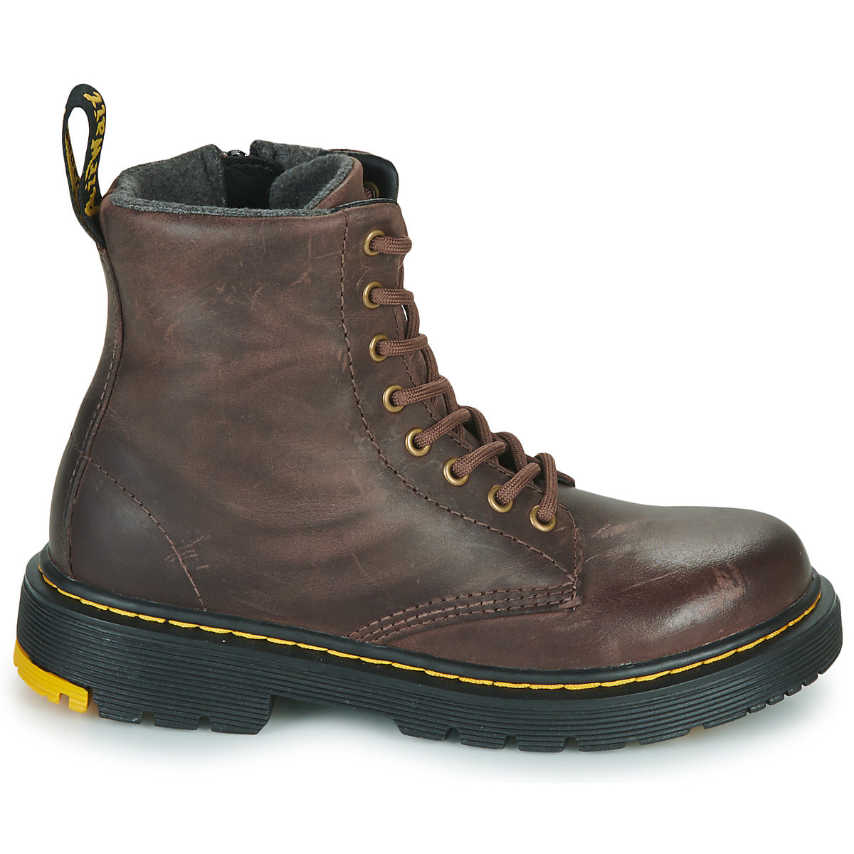 Stivaletti bambini ragazza Dr. Martens  1460 J  Marrone 