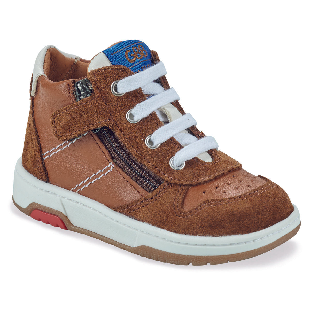 Scarpe bambini ragazzo GBB  VALDECK  Marrone 