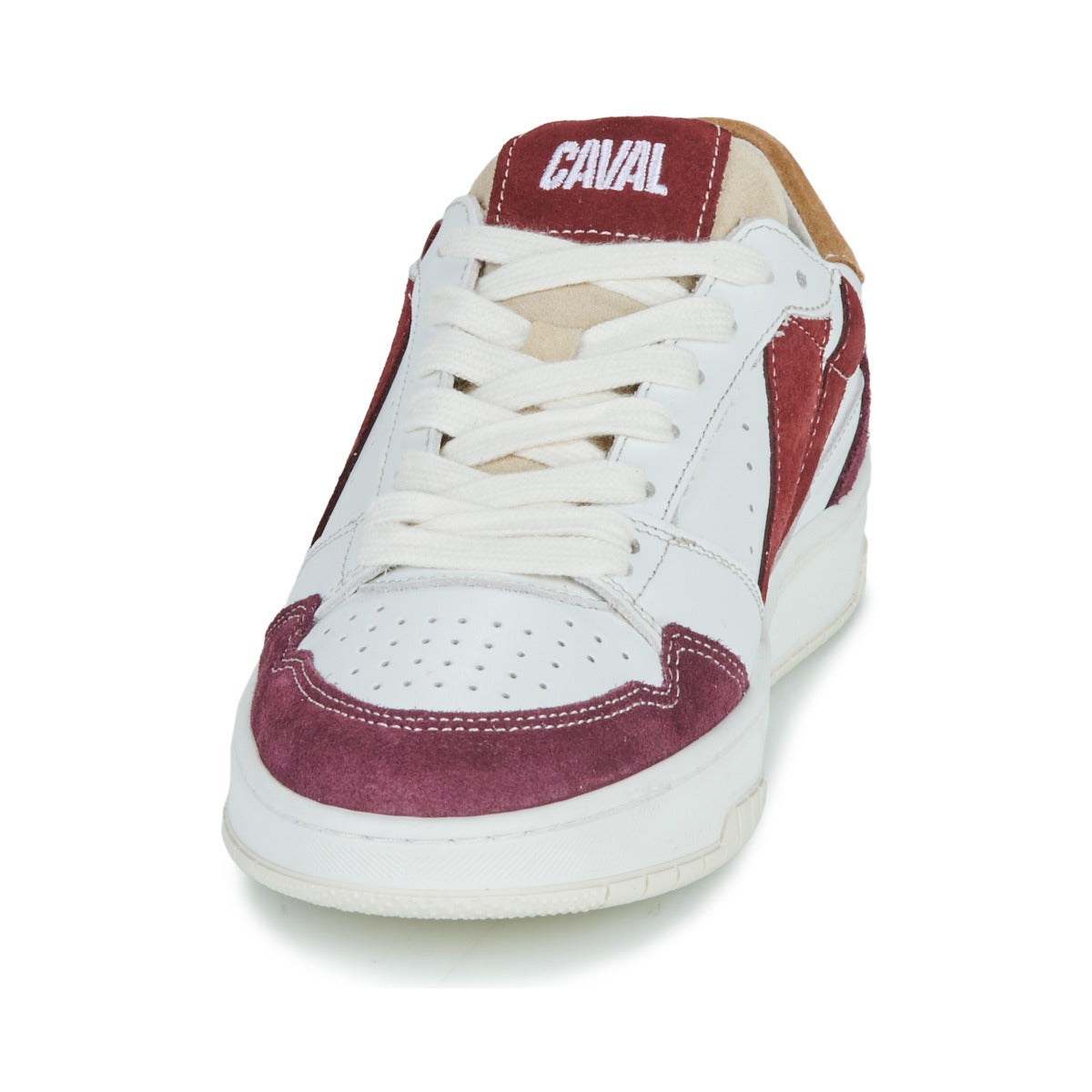 Sneakers basse donne Caval  SPORT SLASH PURPLE CARAMEL  Bianco 