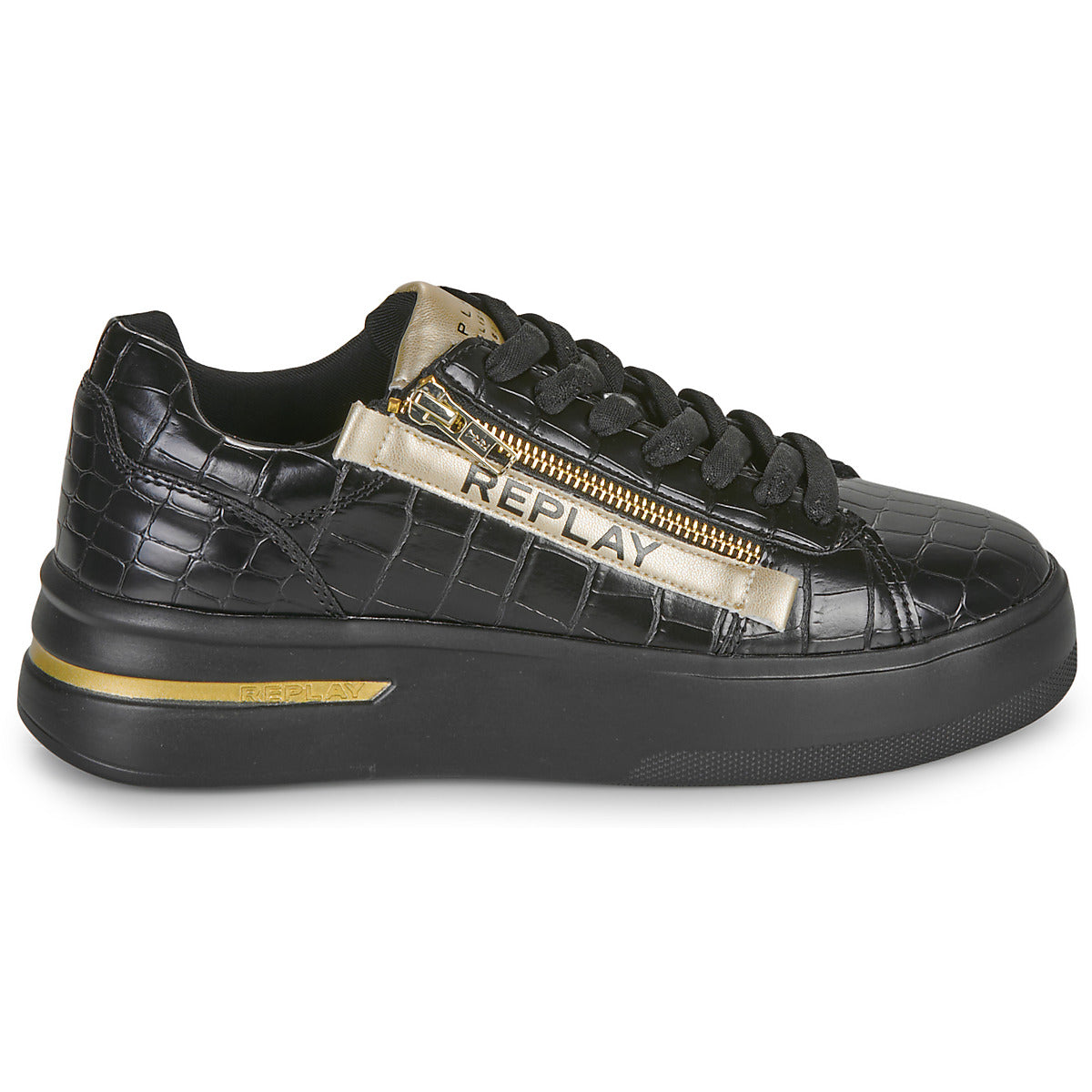 Sneakers basse donne Replay  GWZ4N.C0007S003  Nero 