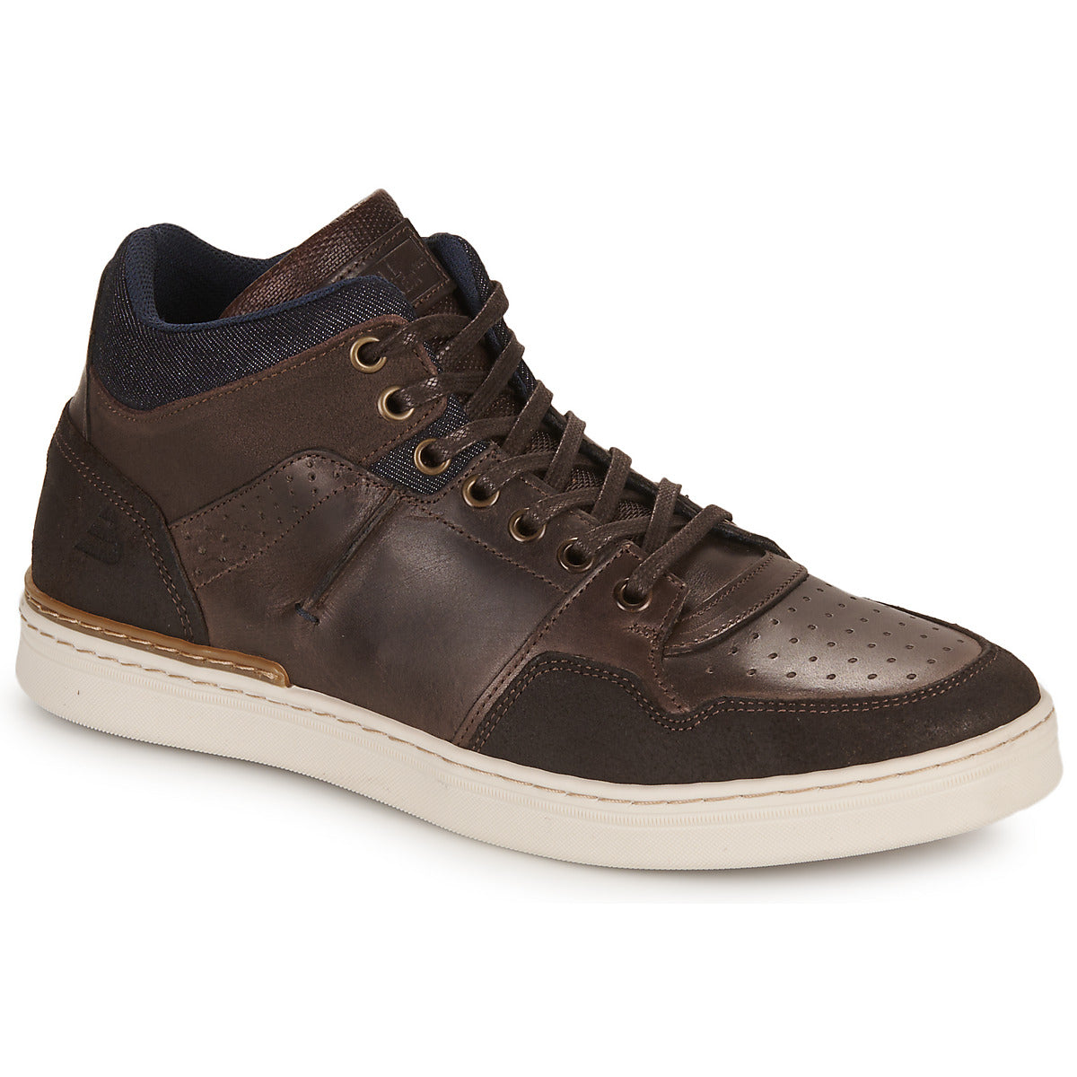 Sneakers uomini Bullboxer  HARISH CUP ANKLE I  Marrone 