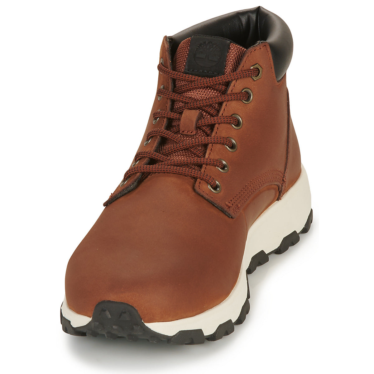 Sneakers alte uomini Timberland  WINSOR PARK LEATHER CHUKKA  Marrone 