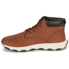 Sneakers alte uomini Timberland  WINSOR PARK LEATHER CHUKKA  Marrone 