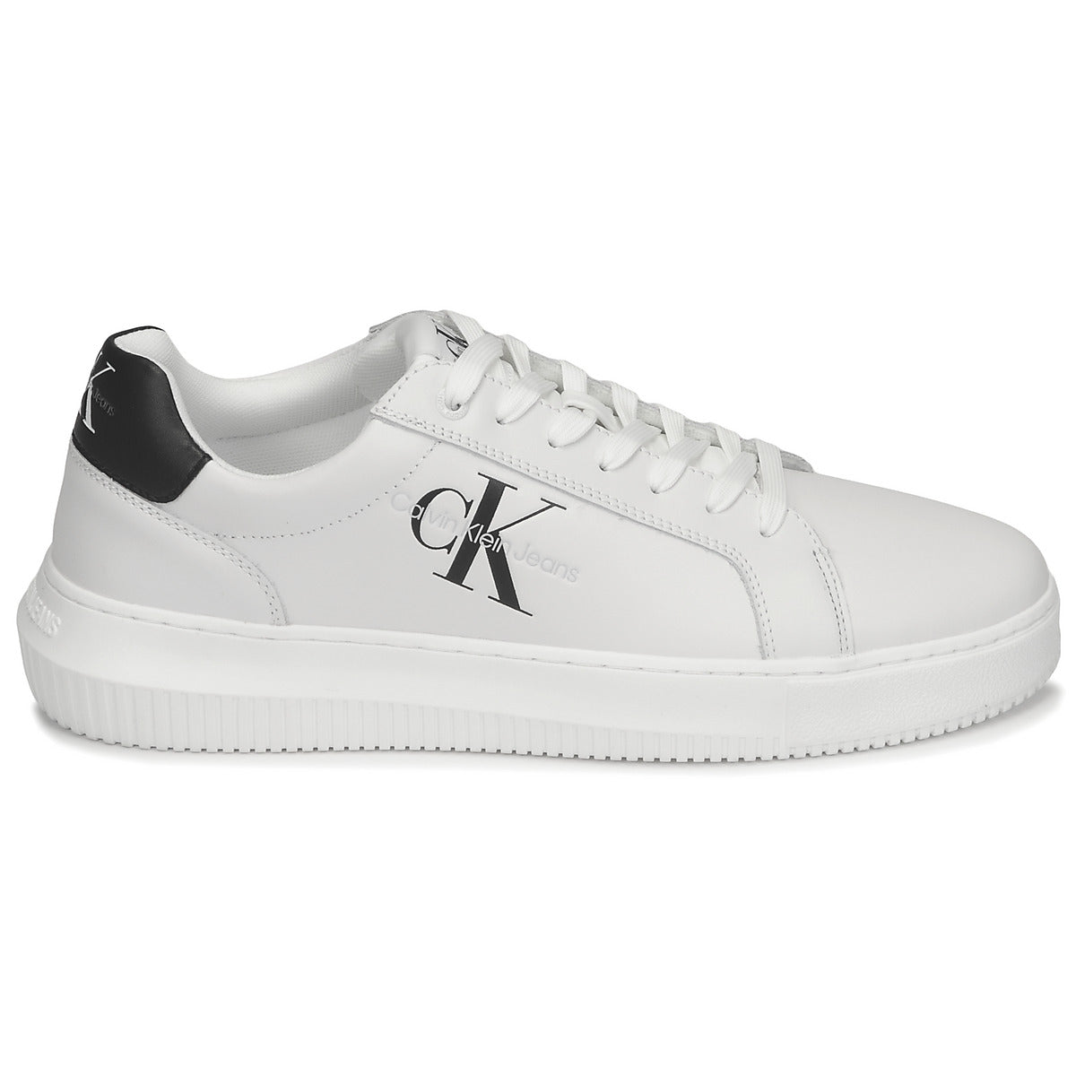 Sneakers uomini Calvin Klein Jeans  CHUNKY CUPSOLE MONO LTH  Bianco 