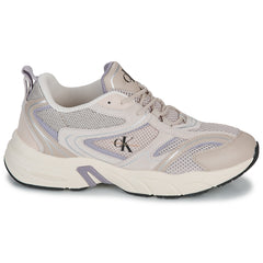 Sneakers basse donne Calvin Klein Jeans  RETRO TENNIS SU-MESH WN  Beige 