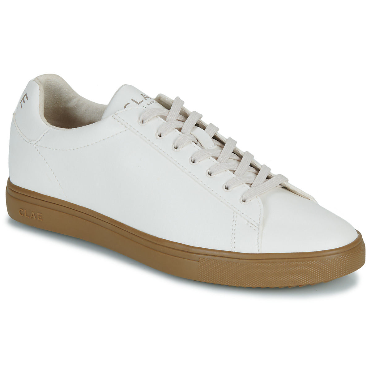 Sneakers uomini Clae  BRADLEY CACTUS  Bianco 