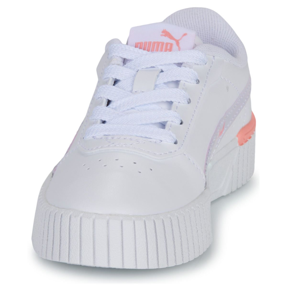 Scarpe bambini ragazza Puma  Carina 2.0 Crystal Wings PS  Bianco 