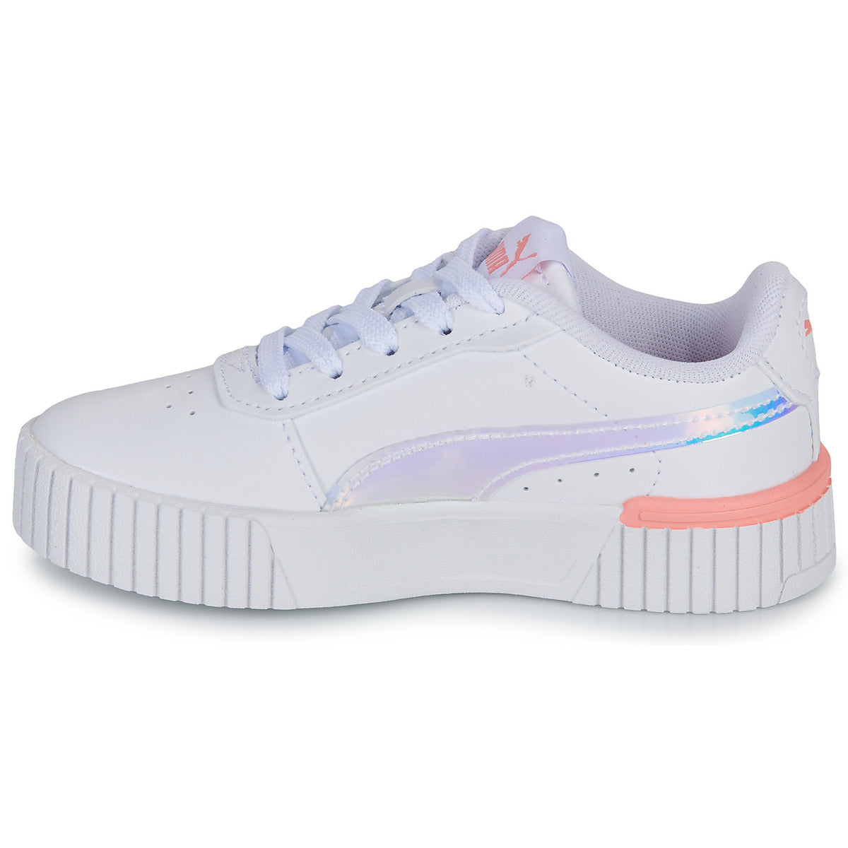 Scarpe bambini ragazza Puma  Carina 2.0 Crystal Wings PS  Bianco 