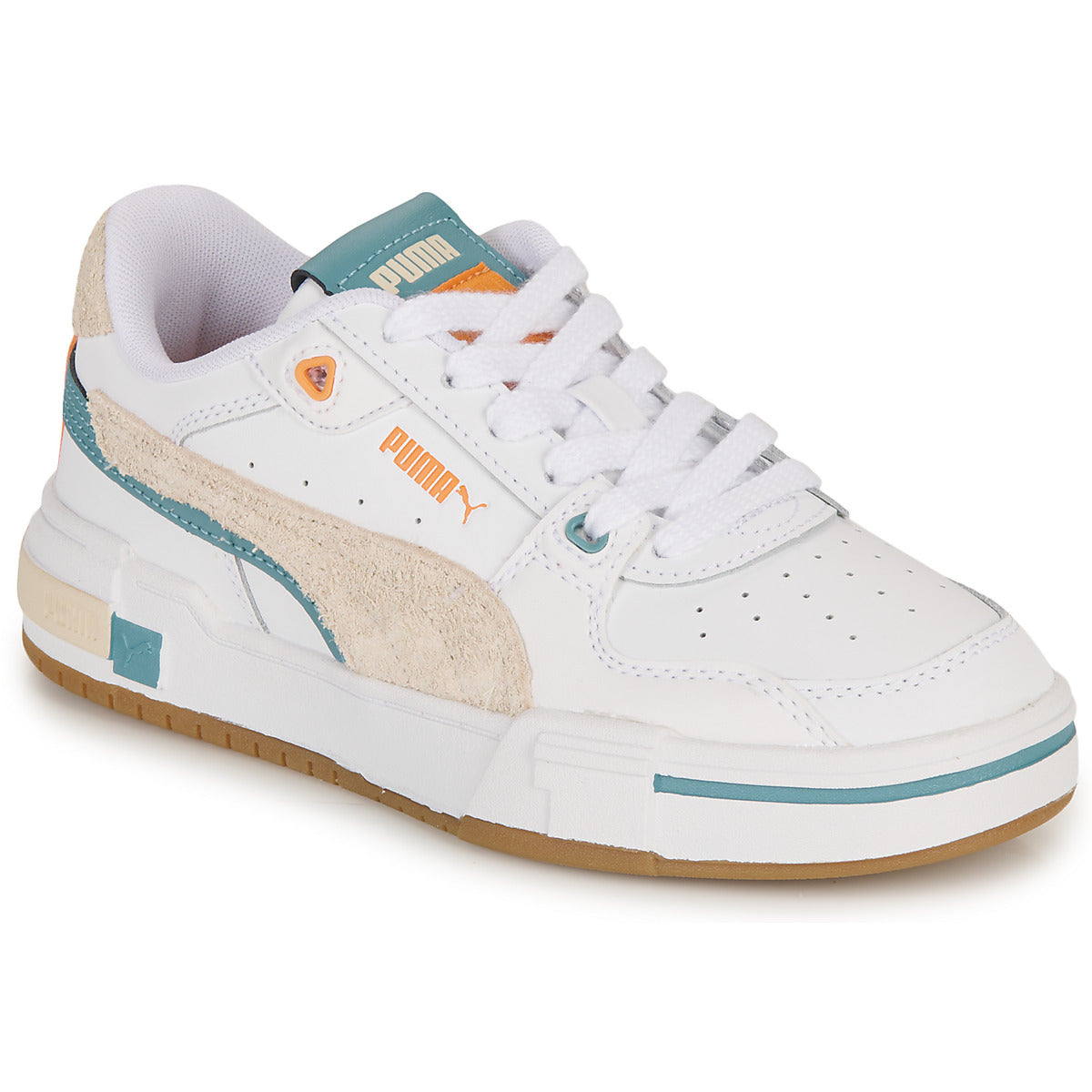 Scarpe bambini ragazza Puma  CA Pro Glitch Mix Jr  Bianco 