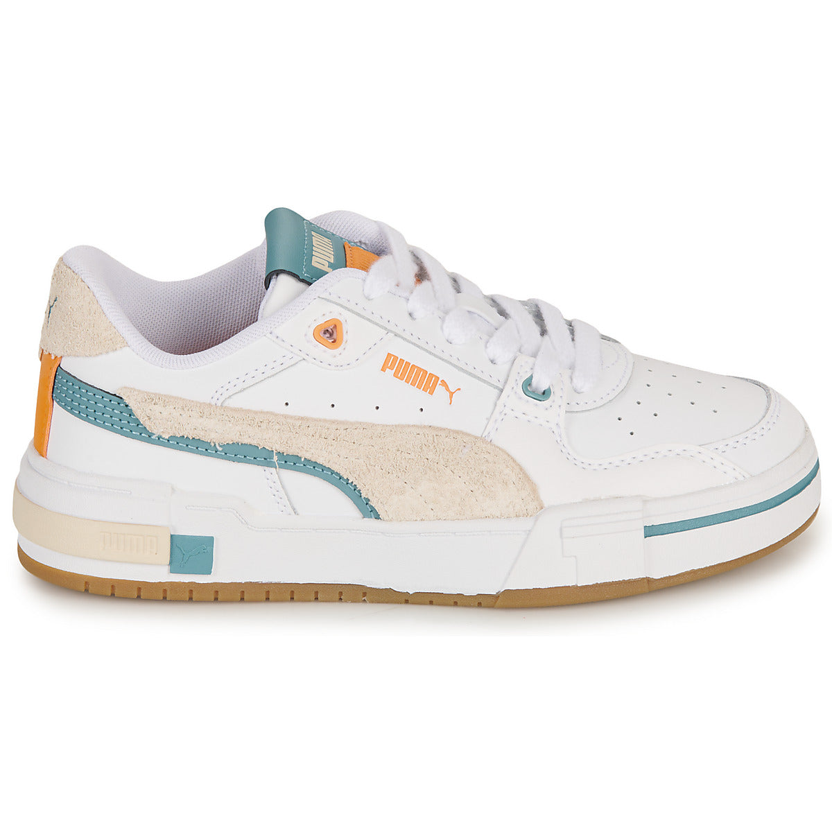 Scarpe bambini ragazza Puma  CA Pro Glitch Mix Jr  Bianco 