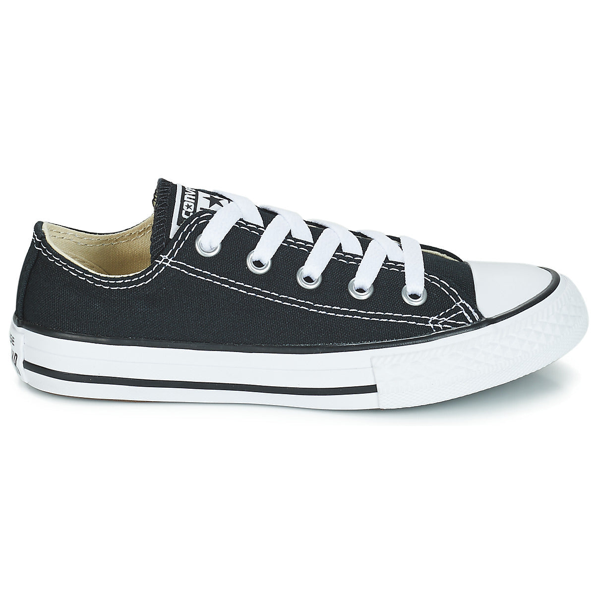 Scarpe bambini ragazza Converse  CHUCK TAYLOR ALL STAR CORE OX  Nero 