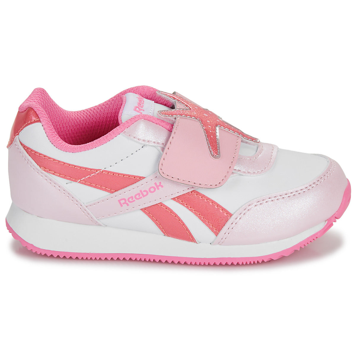 Scarpe bambini ragazza Reebok Classic  REEBOK ROYAL CL JOG 2.0 KC  Rosa 