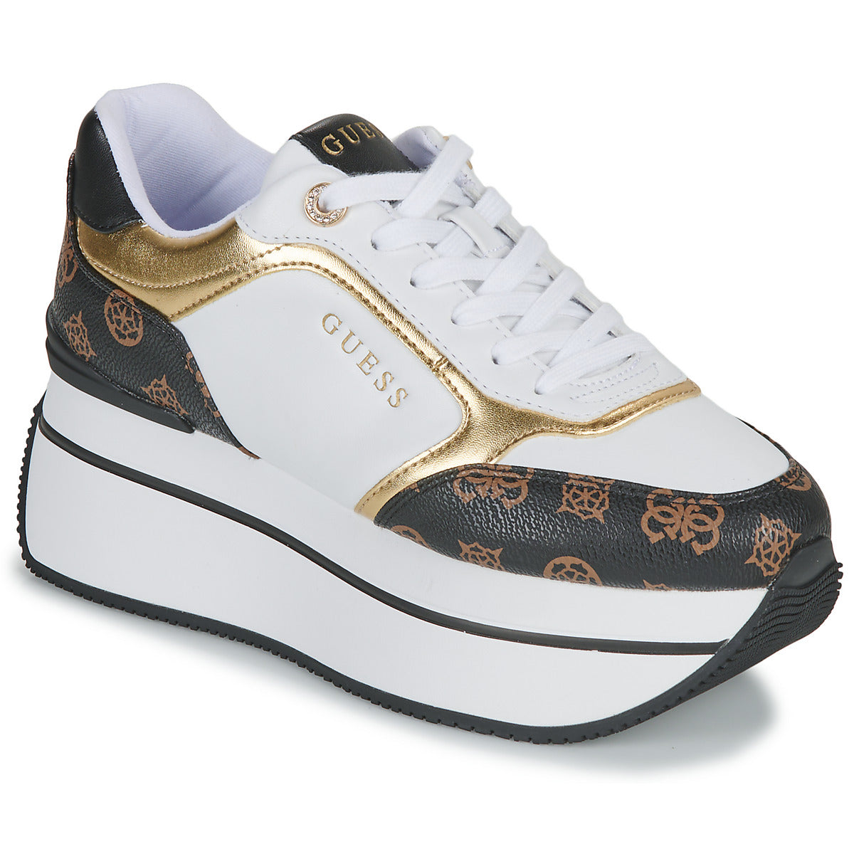 Sneakers basse donne Guess  CAMRIO  Bianco 