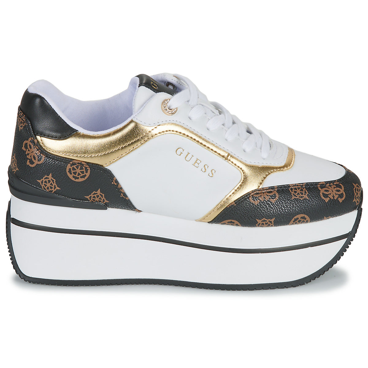 Sneakers basse donne Guess  CAMRIO  Bianco 