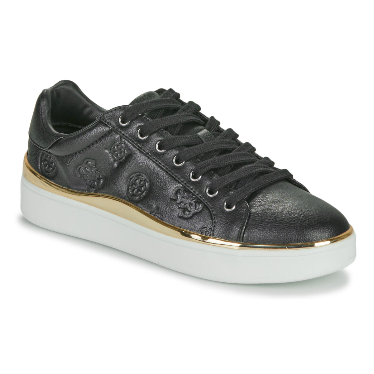 Sneakers basse donne Guess  BONNY  Nero 