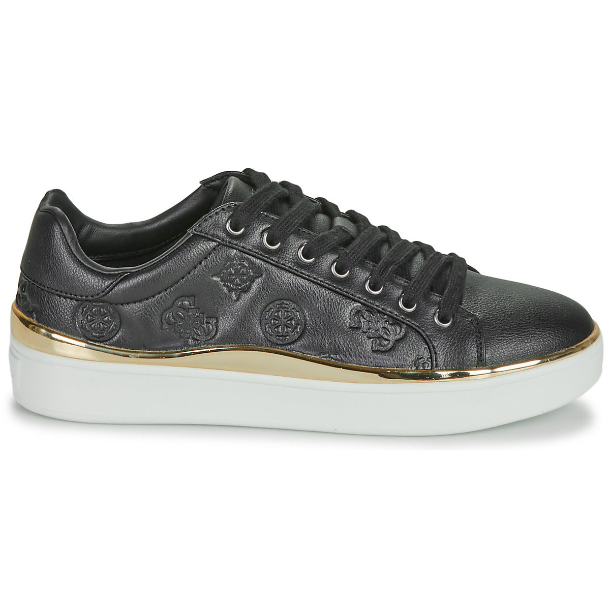 Sneakers basse donne Guess  BONNY  Nero 