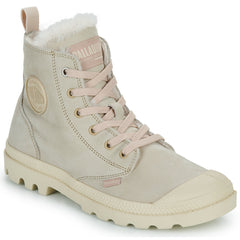 Stivaletti donne Palladium  PAMPA HI ZIP WL  Grigio 