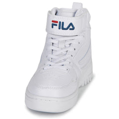 Scarpe bambini ragazza Fila  FXVENTUNO VELCRO MID KIDS  Bianco 